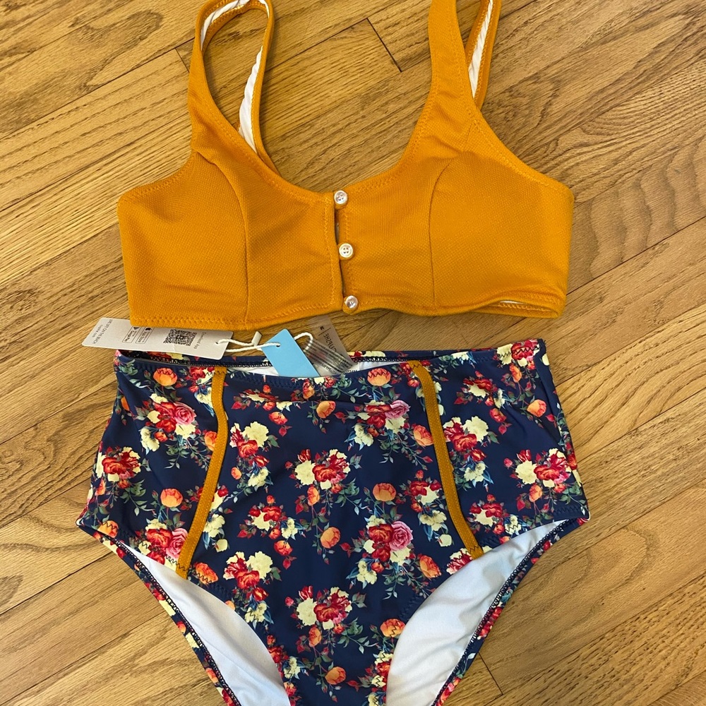 NWT Cupshe highwaisted bikini
